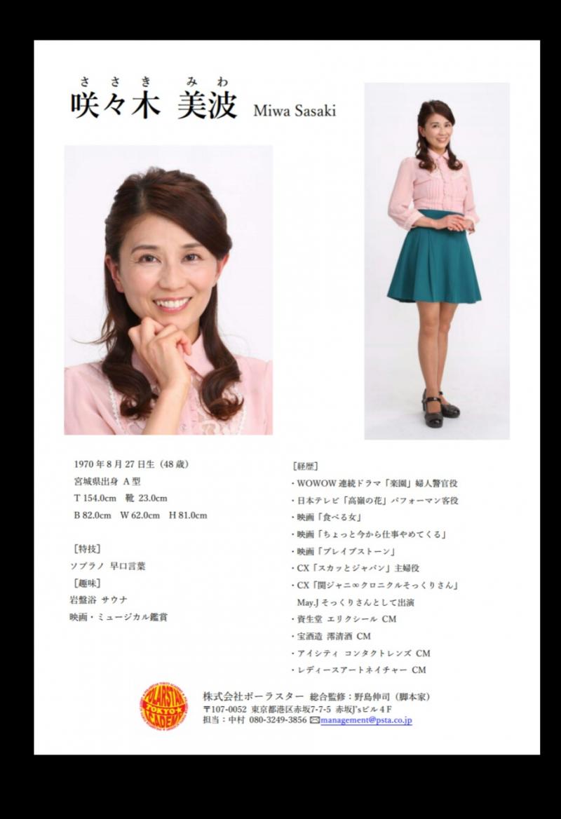 咲々木美波 